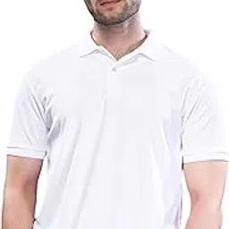 maxzone Men's Polo T-Shirt, Regular Fit, Short Sleeve | Structure Knit Smart Tech Polo Wrinkle Free Casual & for Office Wear-picture-46