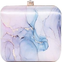 Casual Printed Box Clutch II Women's Traditional Designer Clutch For Women & Girls II PRINTED CLUTCHES-image-1