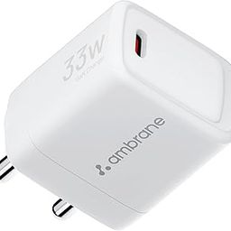 Ambrane Charge 33 Wall Charger White-19