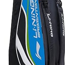 Li-Ning Panther Double Zipper Polyester Badminton Kit Bag | Stash Pocket | Ample Storage | Unisex - Men, Boys, Girls, Women-picture-22