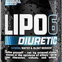 Nutrex Research Lipo-6 Diuretic|Advanced Natural Diuretic|Reduce Water Weight And Bloating|Uva-Ursi, Dandelion Root, Oxystelma Ecsculentum, Horsetail Extract|80 Count - Liquid-image-3
