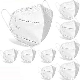 Acnos® Premium N95 Breathable 5-Layer Anti- Pollution, Anti- Virus Reusable, Washable Protective Respiratory Face Mask N95 FFP2 Mix Water Resistant, Reusable, Washable (Multicolor, Free Size)-0