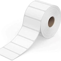 True-Ally 60x40 mm Thermal Transfer Barcode Label Sticker - 2.5 x 1.5 inch - 500 Labels/Roll - (Need Ribbon to Print) White Self Adhesive Printing Barcoding for MRP UPC Flex Labels (Pack of 1)-image-34