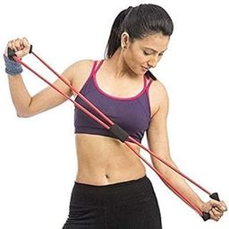 DESCTIDY Pulling Rope Bands Muscle Workout Stretcher Shoulder Exerciser Fitness Home Gym Equipment Latex Tube Hand Wrist Arm Gripper Exercise Sports Yoga-Pilates-picture-16