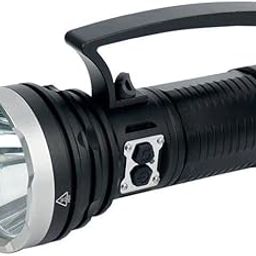 GOR® Super Bright SST-40-20w Rechargeable LED High 2000 Lumens, Brightest Tactical Flashlights Torch for Emergencies, Camping, Safari – WP451-SS170-39