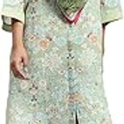 Printed Silk Green Women Girl ladies Scarf-image-19