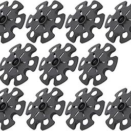 Alpenstock Accessories, Hiking Poles Mud Tray, Mud Tray, 10pcs Snow Support, Rubber for Soft Ground Climbing-image-46