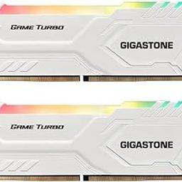 【RGB DDR4 RAM】GIGASTONE Game TURBO 16GB Kit (2x8GB) DDR4 3600MHz PC4-28800 CL 16-20-20-40 Intel XMP 2.0 AMD Ryzen 1.35V UDIMM 288 Pin Unbuffered Non ECC High Performance Gaming Desktop Memory - White-image-50