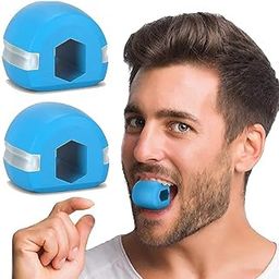 Pack Of 2 Jawline Exerciser for Men & Women – Face Slimmer & Double Chin Reducer | Jaw Workout Tool for Facial Toning & Jawline Shaping | 3 Resistance Levels | Silicone Face Fitness Trainer-image-35