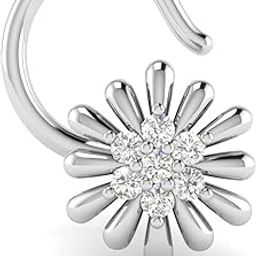 14KT Rose Gold Nose Ring for Women-image-62