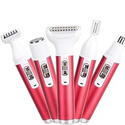 SEMINO Trimmers for Women 5 in 1 USB Rechargeable Cordless Shaver Set Facial Hair Removal Painless Body Hair Nose Hair Eyebrow Arm Leg Bikini Trimmer for Women-22