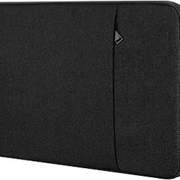 ProElite Polyster Laptop Sleeve Case Cover Pouch for 13" to 14" MacBook Air/Pro Retina,Compatible with MacBook Pro 14 inch M1 Pro/Max A2442, Galaxy Tab S8/S9 Ultra 14.6 inch/iPad Pro 12.9, Black-32