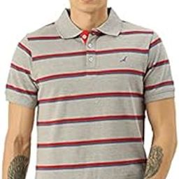 CottonPoly Striped Polo T-Shirt for Men (AC702)-image-97