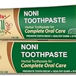 Apollo Noni Herbal Toothpaste 150g | Fluoride-Free & Sugar-Free Ayurvedic Formula | Natural Plaque & Tartar Removal | Fresh Breath & Gum Care | Whitening & Toothache Relief-image-97