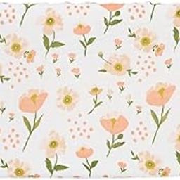 Muslin Diaper Changing Pad Cover, Muslin Changing Pad Cover, Muslin Changing Table Cover, Summer Changing Table Sheets, Changing Pad Cover for Girl, Flower Floral Nursery-image-41