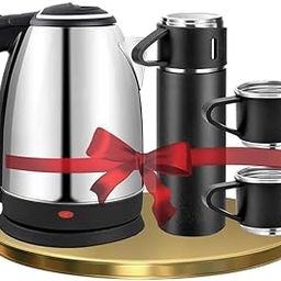 Pri s Electric Kettle used for boiling Water, Making Tea and Coffee, Instant Noodles, Soup with Auto Shut off Feature Ideal for Travel, Home (Electric Kettle & Vacuum Flask)-image-18