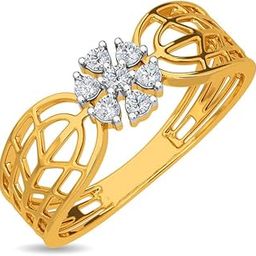 14k / 18k Real Gold & Diamond Ring | Diwali, Rakhi Rakshabandhan Gift for Sister/Bhabhi/Women | With Certificate of Authenticity & BIS-Hallmarked Gold Jewellery | Vaughn Ring-image-52