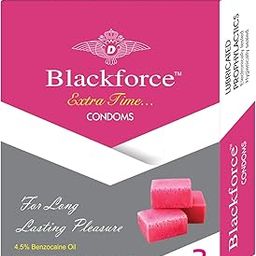 BLACKFORCE Honeymoon Pack Dotted Lubrication Adult Natural Men Bubblegum Flavour Condom (MF 62)-picture-8