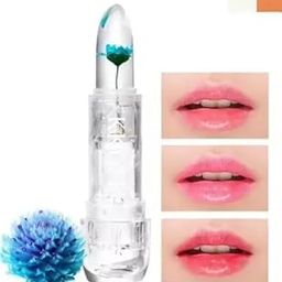 Crystal Flower Jelly Lipstick Glossy Finish Waterproof Long Lasting Lip Balm Lips-16