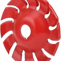 12 Teeth Wood Carving Disc, Great for Curved Work 12 Teeth Wood Cutting Disc, for Other Non‑Metallic Materials Cut Red Color Wood Cut Carving Tool-picture-12