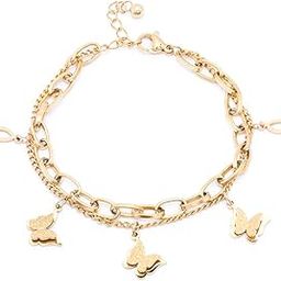 Western Stainless Steel Smiley Charm Adjustable Bracelet Jewellery for Women and Girls|Anti Tarnish Jewellery|Gifts for Wife Girlfriend Mother Sister-image-27