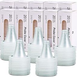 CEI-CEI 400 Counts Ear Thermometer Covers - Lens Filters Refill Caps, BPA Free and Disposable (Thermometer Not Included)-30