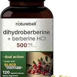 WITFY Dihydroberberine with Berberine HCl 500mg, 120 Veggie Capsules | 5X Better Absorbed with GlucoVantage – Supports Balanced Sugar Levels & Heart Health – Non-GMO, Vegan-Friendly-image-52