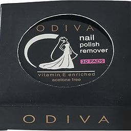 ODIVA Acetone Nail Polish Remover Wipes (Total 120 Pads) - Pack of 4-image-13