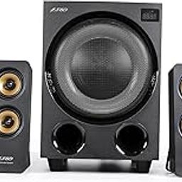 F&D F7700X 4.1 Channel Bluetooth Home Audio Multimedia Speaker & Home Theatre, 80 Watt with Subwoofer Satellite Speaker, Multicolor LED Display, Remote, Digital FM & USB-image-80