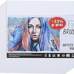 Brustro Artists Acrylic Papers 400 GSM A5, (Contains 18 + 6 Free Sheets), Acid Free, Ideal for Acrylic Painting. Also Suitable for Oil & Tempera-image-40