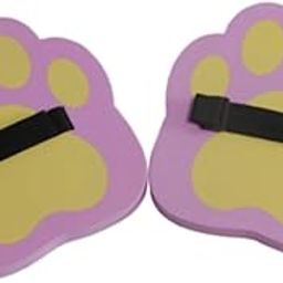 ATORSE Toy Jumping Pedals 1 Pair EVA Lightweight Padfoot Jumping Toy for Outdoor Sports Pink-picture-5