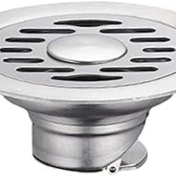 ARTISOUL® Floor Drainer Underground 12Cm Pool Water Outlet for Basement Shower Laundry 11.8X5Cm Double | Bath | Other Bathroom Items-image-25
