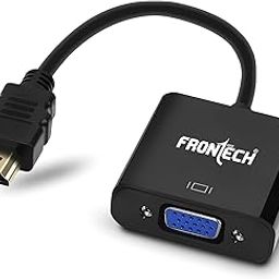 FRONTECH HDMI to VGA Adapter with Full HD 1080p Resolution, Gold Plated connectors, Plug Play Usage, Strong and Durable Build Quality.(NC-0037)-13