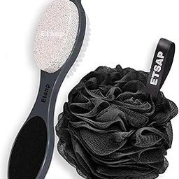 RIXTEC 4 In 1 Foot Pedicure Brush Kit Tool, Multicolor, Plastic, Foot Pedicure Brush, Cleanse and Buff, for Feet, Toes, Nails Cleaning-55