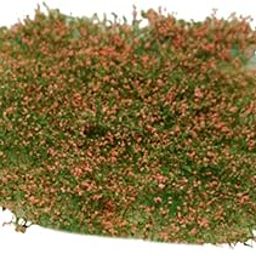 The Style Sutra Flower Grass Tuft Model Railway Artificial Grass for Miniature Scenery Decor Style C|1 Flower Grass Tuft Model-picture-8