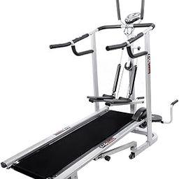 Life Line Fitness LT 203 4 in 1 Foldable Manual Treadmill for Home Use Jogger, Twister, Stepper and Push-up Bar - Non-Slip Surface Non-Electric 3 Level Incline - Free Assistance for Installation-30