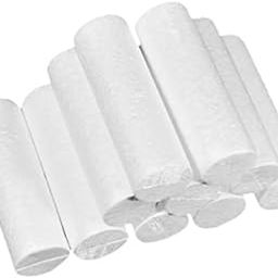 CALANDIS™ 2x10 Piece DIY Cylinder Shape Styrofoam Material for Kids Craft 14x4.5cm | Styrofoam Forms | Crafting Pieces | Multi-Purpose Craft Supplies-image-38