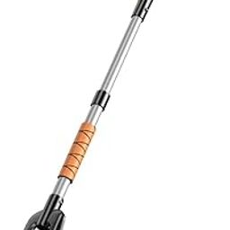 LOOM TREE® Extendable Ice Scraper Snow Cleaning Tool for Car Windscreen Vehicles Winter Orange-image-4