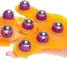 RDE home care Full Body Massage Glove with Roller Ball Pain Relief Relax Massager Tool for Neck Back Shoulder Buttocks Body Health Care(Multi)-image-56