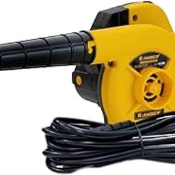 Amber AM-88 Electric Air Blower | High-Power 650W Dust Blower with | Ideal for Home, Office, Computer, and Car Cleaning | Lightweight & Durable Design (Yellow & Black) (5 MTR)-image-35