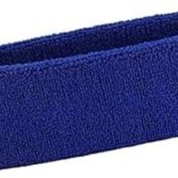 Headband for Men & Women Headband Strapless Sports Sweatband for Gym, Tennis, Badminton and Other Sports Unisex Hairband with Non-Slip Headbands for Long Hair (Color- Blue)-image-90