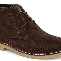 Men's Suede Leather Lace-up Boots-picture-8