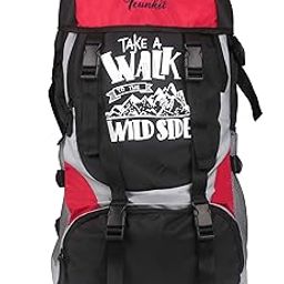 Adventure Series Water Resistance Trekking Hiking Travel Bag with Shoe Compartment Rucksack - 55 L-image-37