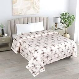 NIVASA LIVINGS Cream Pearls Printed Cotton Comforter – Queen Size Heavy Winter Blanket | Ultra-Soft & Warm Bedding | Durable & Cozy Comforter for Cold Weather Sleep-image-59