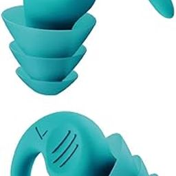 Club Bollywood®Noise Reduction Ear Plugs Silicone Sound Blocking for Sleep Snoring Swimming Blue|Health & Beauty | Health Care | Sleeping Aids |1 Pair Ear Plugs for Sleeping-picture-26