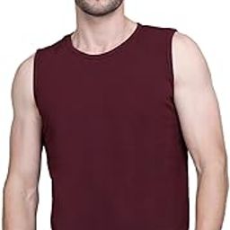 Sleeveless Tshirt for Men Cotton-image-77