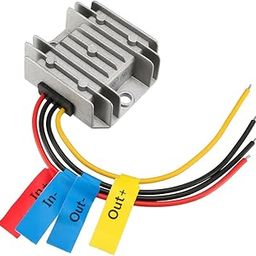 uxcell Voltage Converter Regulator DC/DC DC 12V Step-Up to DC 48V 1A 48W Power Boost Transformer Waterproof-13