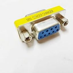9 Pin DB9 (RS232) Serial Female to Female Adapter Connector. (Pack of One Connector).-picture-27