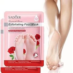 olerthf Foot Peeling Mask for Dead Skin Removal,Exfoliating Foot Mask Peel,Natural Exfoliator For Dry Dead Skin,Callus, Feet,Cracked Heels Repairs Rough & Reveals Baby Soft Feet (pack 1 rose)-image-84
