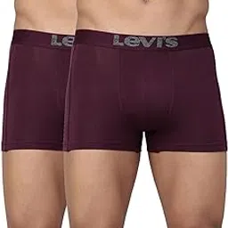 levi's Men's Regular Fit Solid Trunk (#018-TRUNK-WINE/WINE-P2, Wine_L)-picture-35